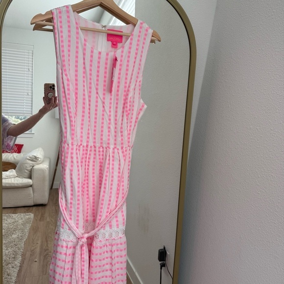 Lilly Pulitzer Maybella Midi Dress Size: 14 - Picture 10 of 16